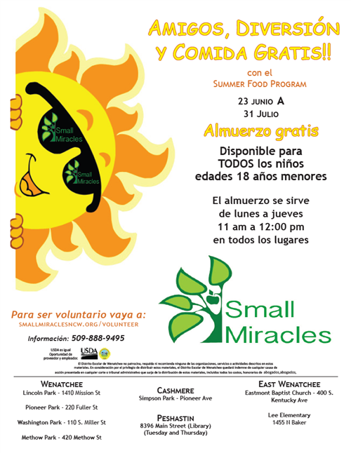 Small Miracles Comida Gratis